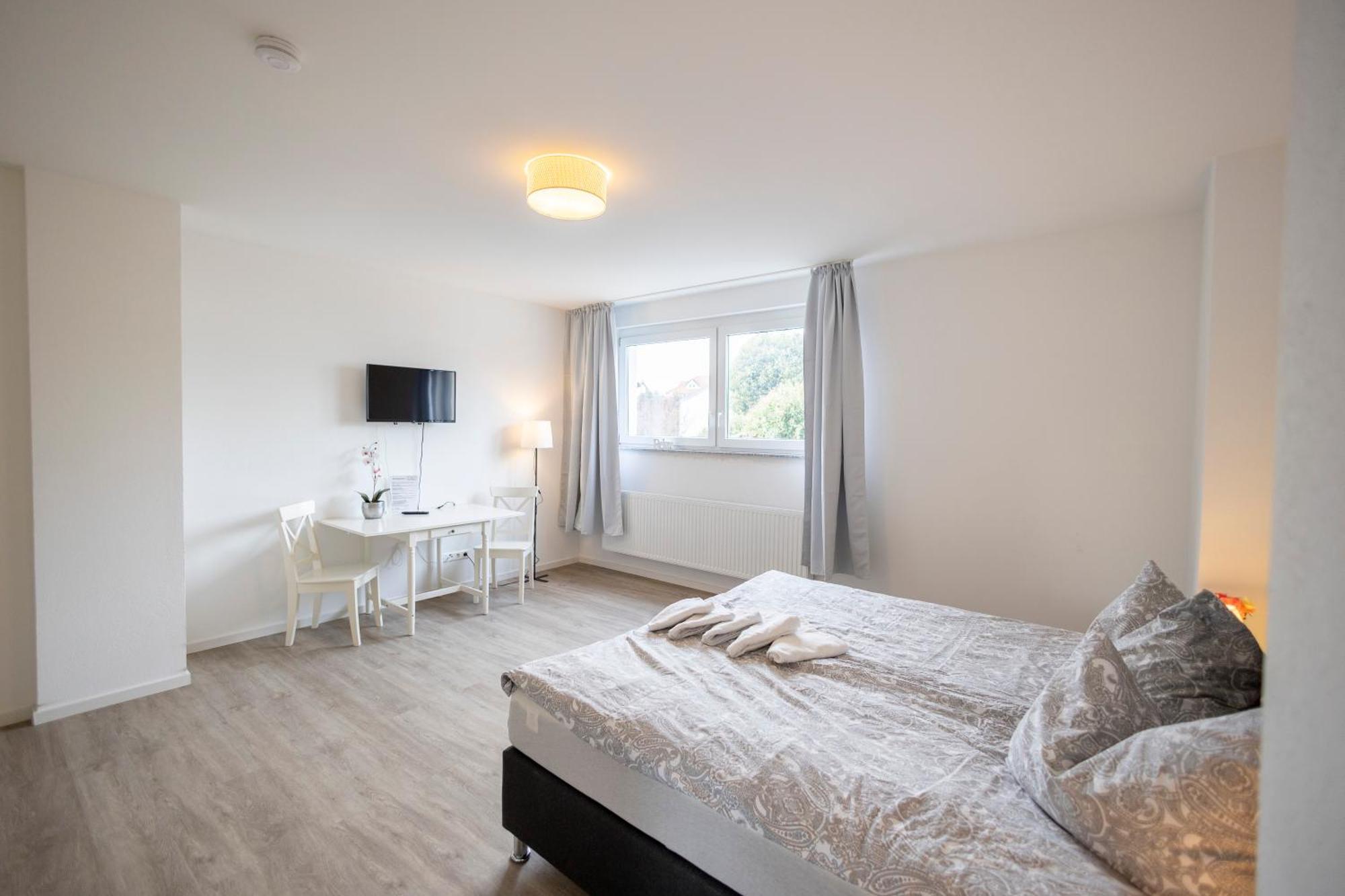City Appartement Kueche,Bad, Parken Im Zentrum Von Ravensbourg Extérieur photo