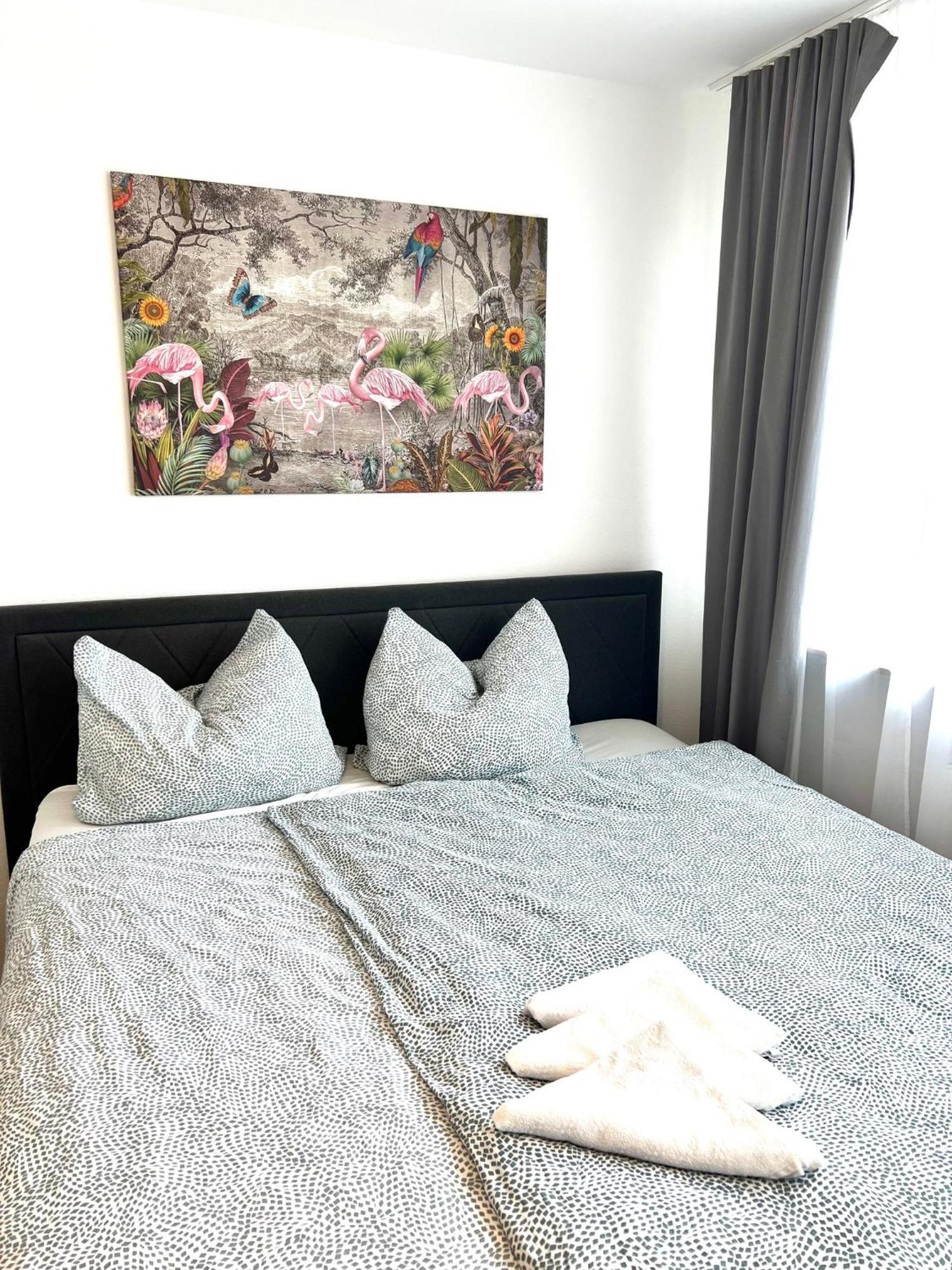City Appartement Kueche,Bad, Parken Im Zentrum Von Ravensbourg Chambre photo